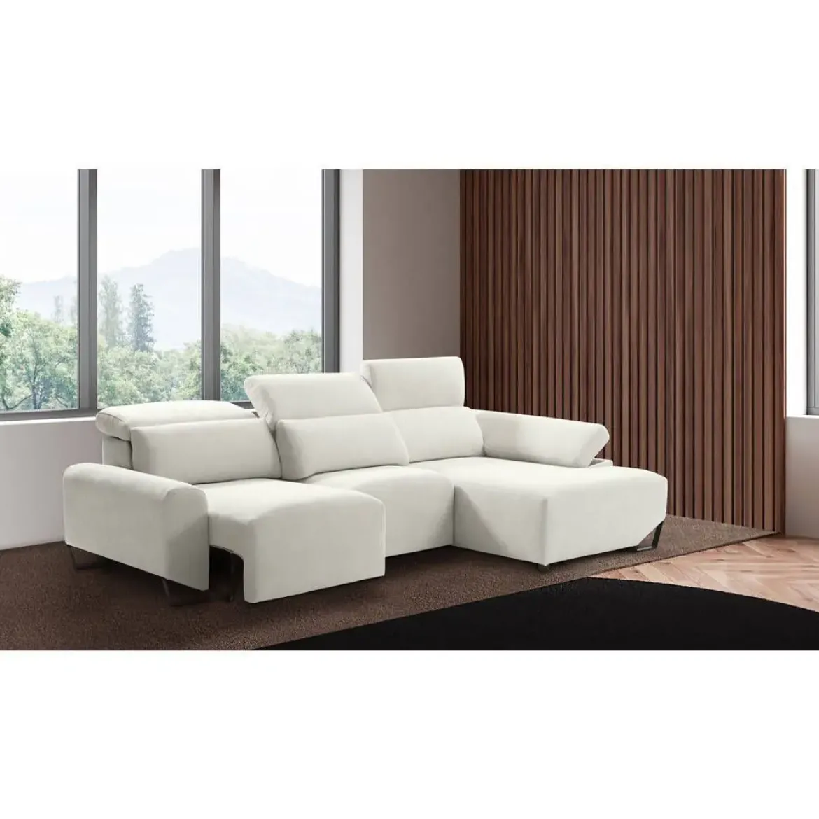 Sofá Chaise Longue Derecha Deslizante al Suelo ÉXODO