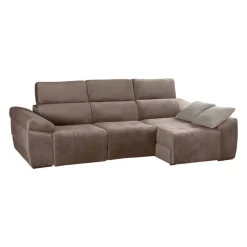 Sofá Chaiselongue Derecha 3 Plazas 275 cm con Asientos Deslizantes BALI