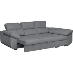 Sofá Chaise Longue Derecha Tapizado en Tela AVRIL