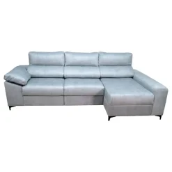 Sofá Chaise Longue Derecha Tapizado en Tela RAGA