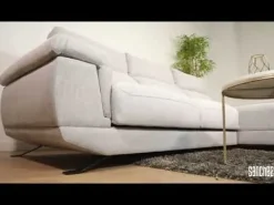 Sofá Chaise Longue Izquierda con Arcón y Asientos Deslizantes DIMAR
