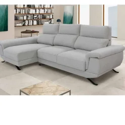 Sofá Chaise Longue Izquierda con Arcón y Asientos Deslizantes DIMAR