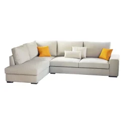 Sofá Chaise Longue Izquierda Tapizado en Tela HORUS