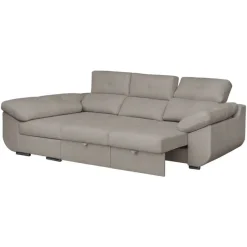 Sofá Chaise Longue Izquierda Tapizado en Tela AVRIL