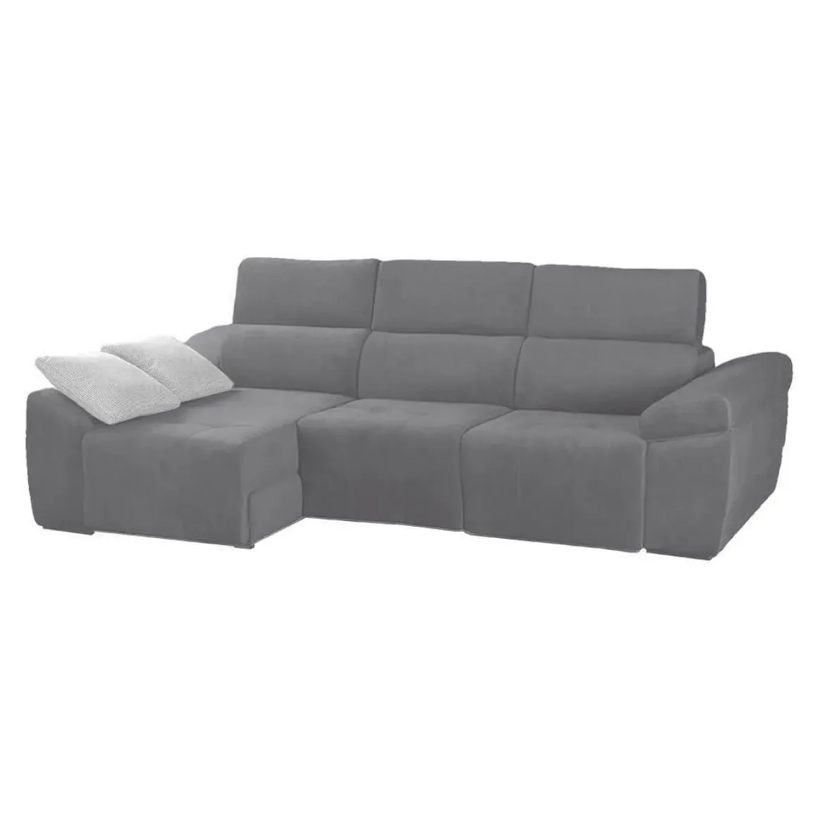 Sofá Chaiselongue 3 Plazas Izquierda 275 cm con Asientos Deslizantes BALI