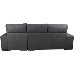 Sofá Chaise Longue Reversible con Arcón más Puff LUANA