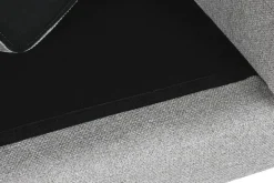 Sofá Chaise Longue Tapizado en Poliéster Color Topo MB-221697