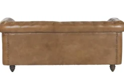 Sofá Chester de Piel Clásico 3 Plazas MB-223603