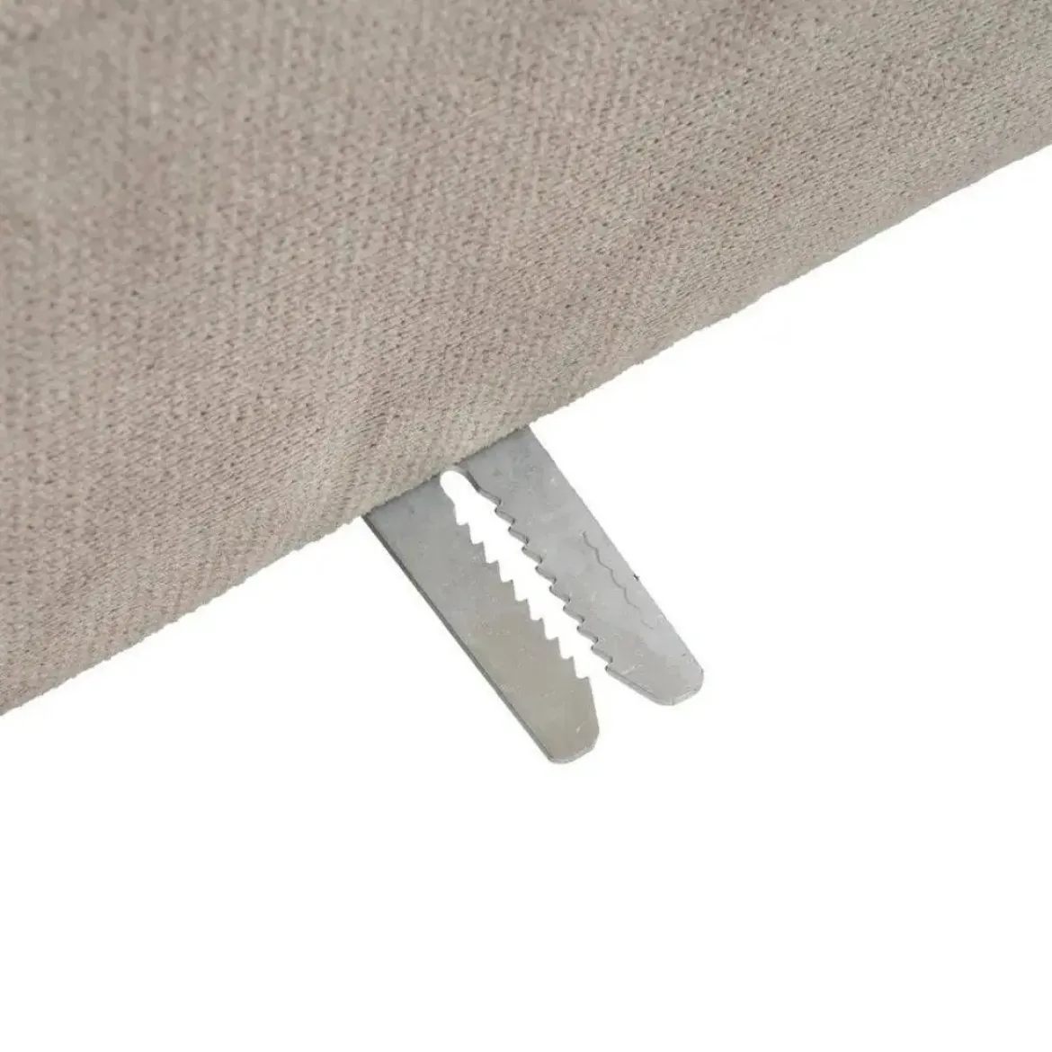 Sofá con Chaise Longue Derecha 3 Plazas Tapizado en Tela