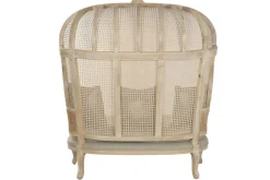 Sofá de 125 cm Madera Natural Enea y Asiento Tapizado MB-223569