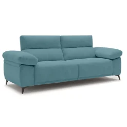 Sofá de 3 Plazas 220 cm con Cabezal Reclinable DANA