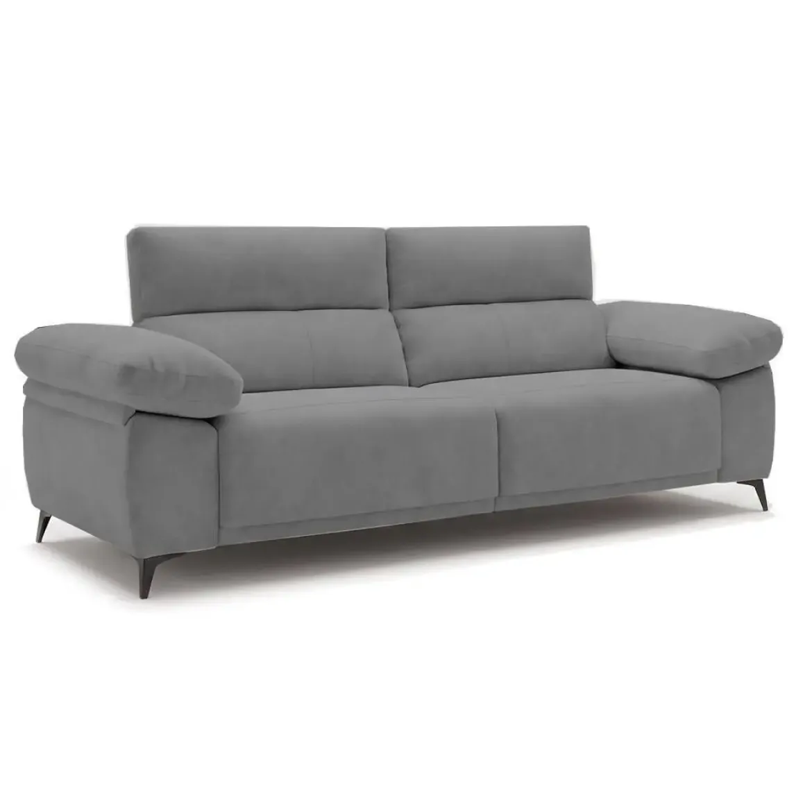 Sofá de 3 Plazas 220 cm con Cabezal Reclinable DANA