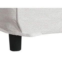 Sofá de 3 Plazas Tapizado en Poliéster Color Beige MB-211732