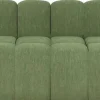 Sofá de 3 Plazas Tapizado en Poliéster Verde MB-226308