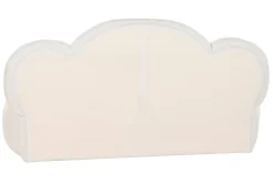 Sofá de Salón en Borreguito Blanco Forma de Nube MB-199962
