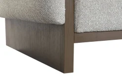 Sofá de Salón en Madera de Boj y Poliéster Crudo MB-218996