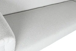 Sofá de Salón Tapizado en Poliéster Gris 220 cm MB-221801