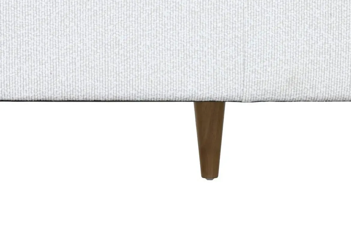 Sofá de Salón Tapizado en Poliéster Gris 220 cm MB-221801