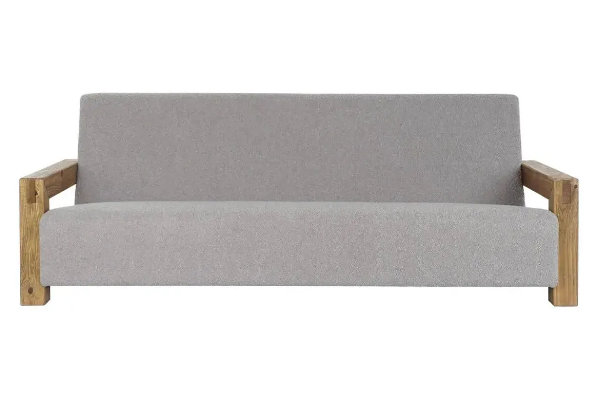 Sofá en Madera Reciclada Tapizado en Poliéster MB-207606