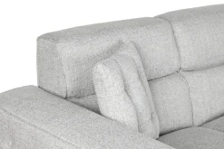 Sofá Modular Tapizado en Poliéster Gris MB-211722