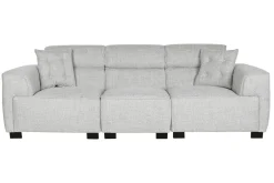 Sofá Modular Tapizado en Poliéster Gris MB-211722
