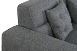 Sofá Modular Tapizado en Poliéster con Estructura de Madera MB-221804