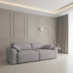 Sofá 3 Plazas BLOSSOM Deslizante Eléctrico con Cabezal Reclinable