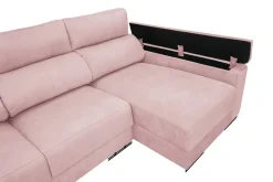 Sofá 3 plazas con Chaise Longue Derecha con Arcón MARIA