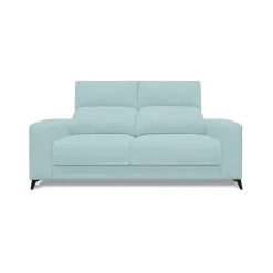Sofá 2 Plazas de 178 cm con Cabezal Reclinable y Asientos Deslizantes OMAR