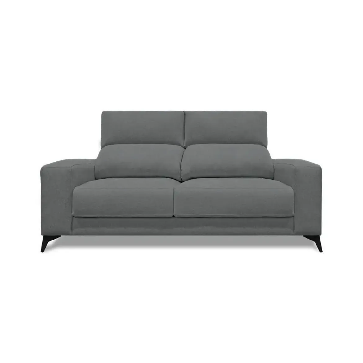 Sofá 2 Plazas de 178 cm con Cabezal Reclinable y Asientos Deslizantes OMAR