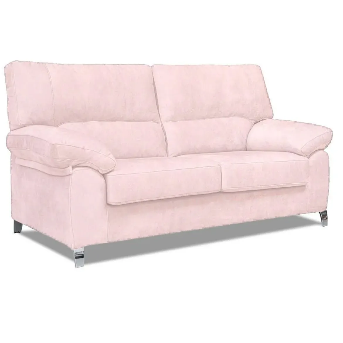 Sofá 3 Plazas de 195 cm Tapizado en Tela LISA