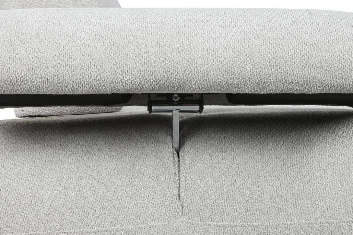 Sofá 3 Plazas Tapizado en Poliéster Gris Claro MB-226072