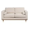 Sofá 2 Plazas Tejido 172 cm Color Beige 614710