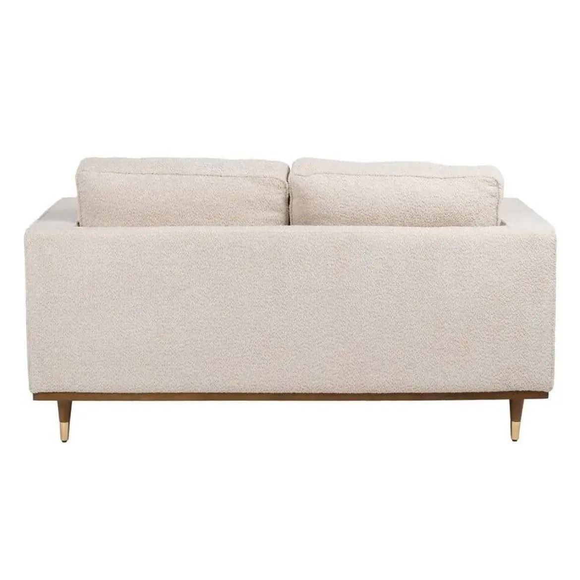 Sofá 2 Plazas Tejido 172 cm Color Beige 614710