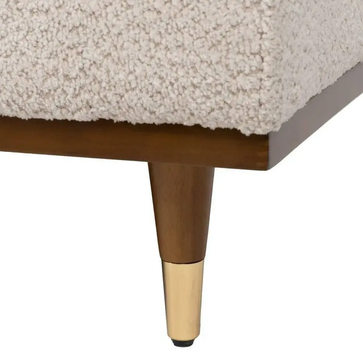 Sofá 2 Plazas Tejido 172 cm Color Beige 614710