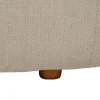Sofá 3 Plazas Tejido-Madera 229 cm Color Beige 614160