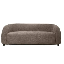 Sofá Tapizado en Poliéster Gris Oscuro 200 cm MB-226307