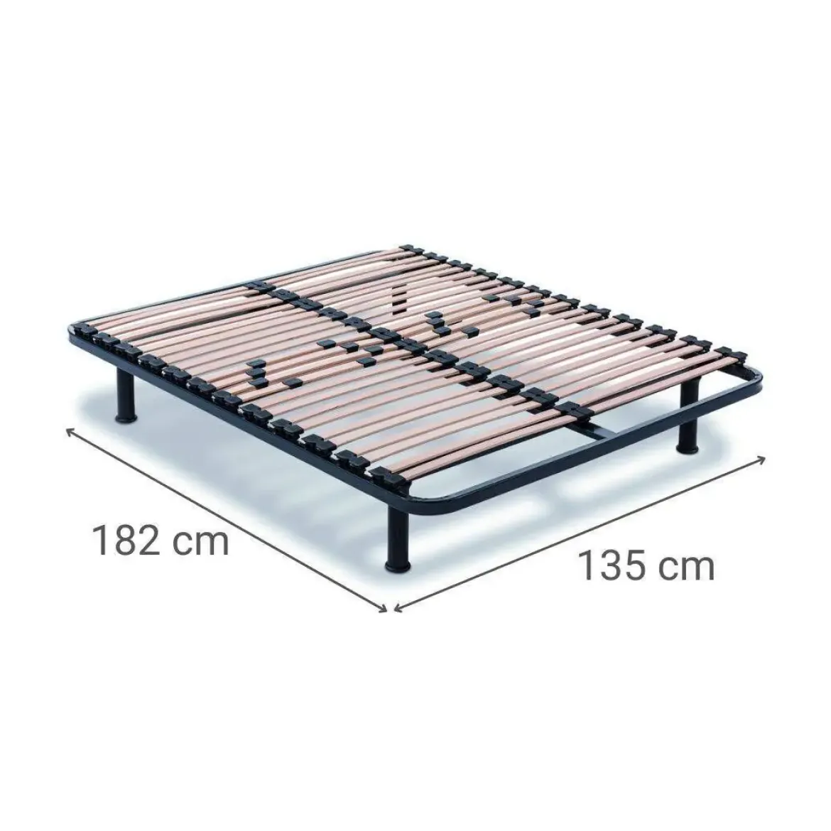 Somier de Metal SOMIFLEX F5 con Firmeza Regulable FLEX 135x182 cm