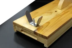 Soporte Jamonero de Madera con Cajón y Set de Cuchillos