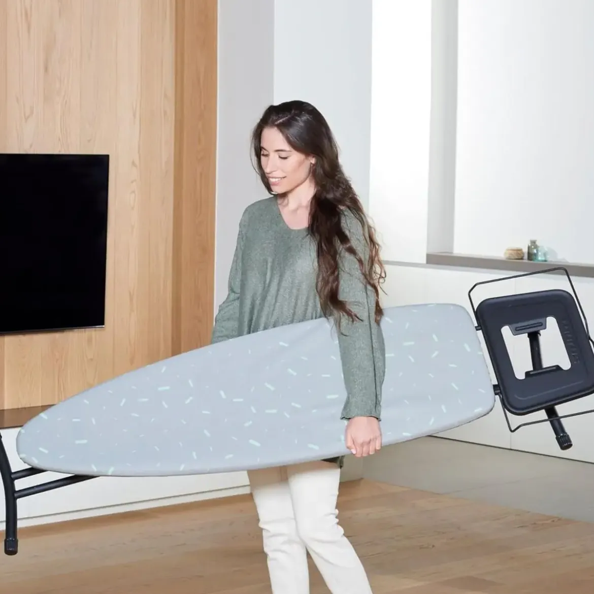 Tabla de Planchar Metálica Plegable con Altura ARGENTA PRO 994180