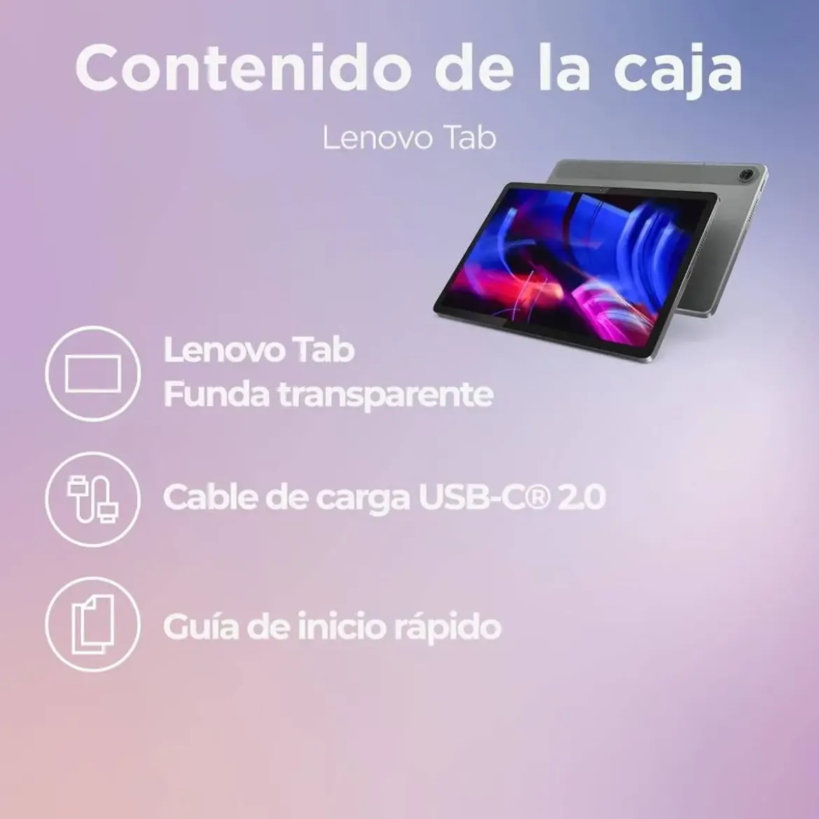 Tablet LENOVO ZAEH0055ES 10,1" 4GB 128GB Android 14
