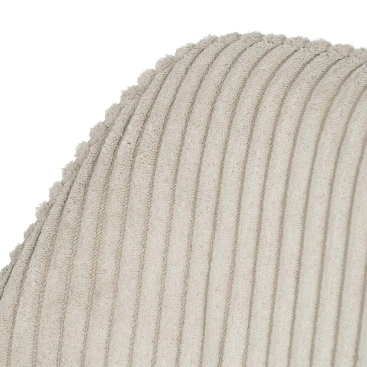 Taburete Alto Beige/Negro de Tejido/Hierro CONTRACT 612590