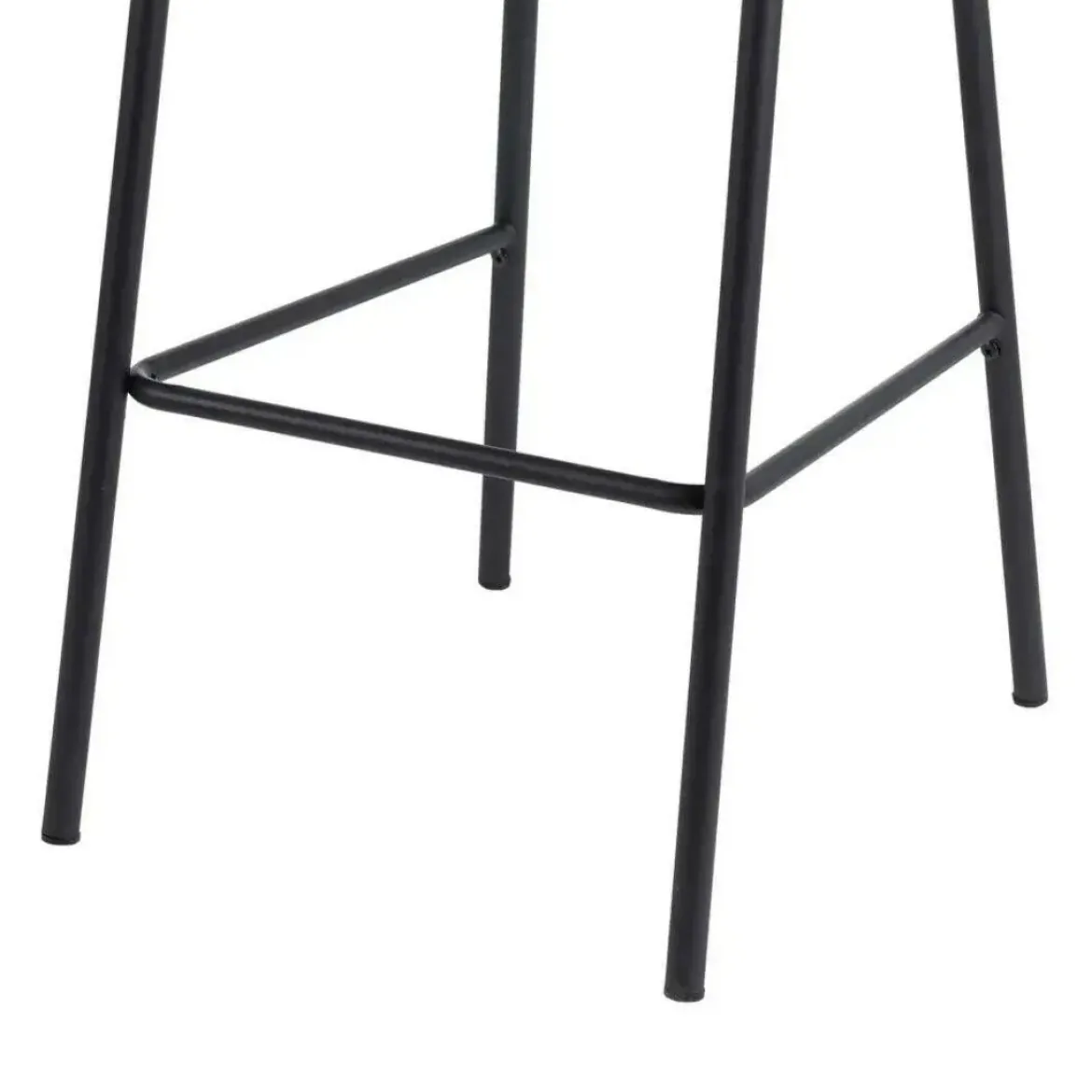 Taburete Alto de Borreguito con Patas de Acero 608299