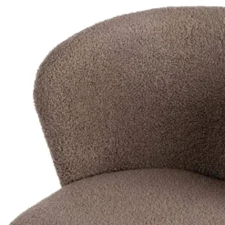 Taburete Alto de Borreguito con Patas de Acero 608299