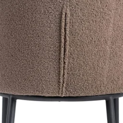 Taburete Alto de Borreguito con Patas de Acero 608299