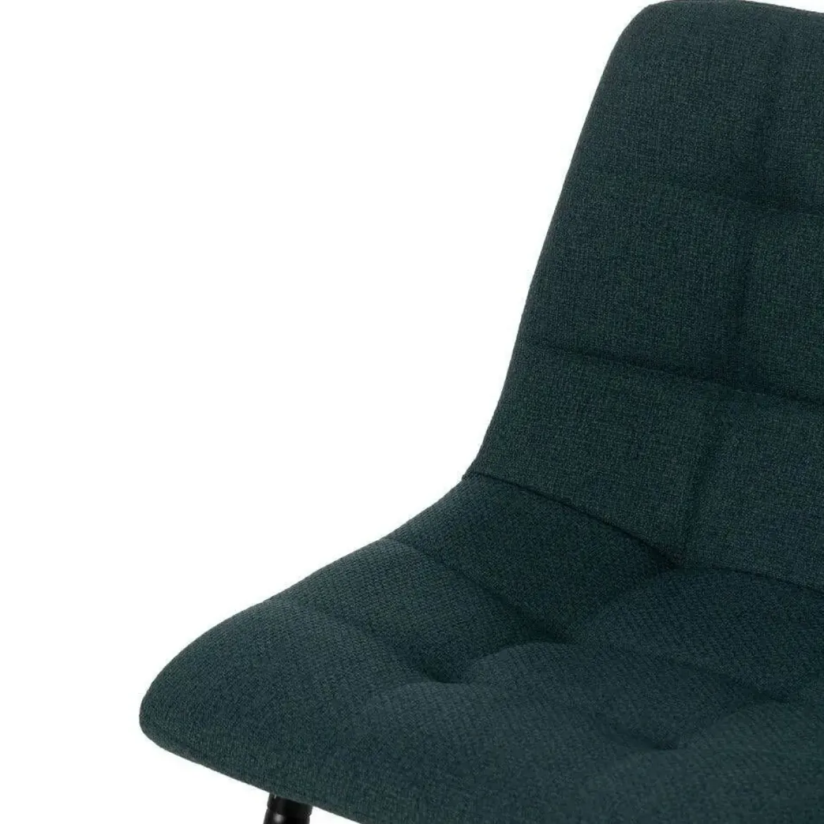 Taburete Alto Tapizado con Patas de Metal61101