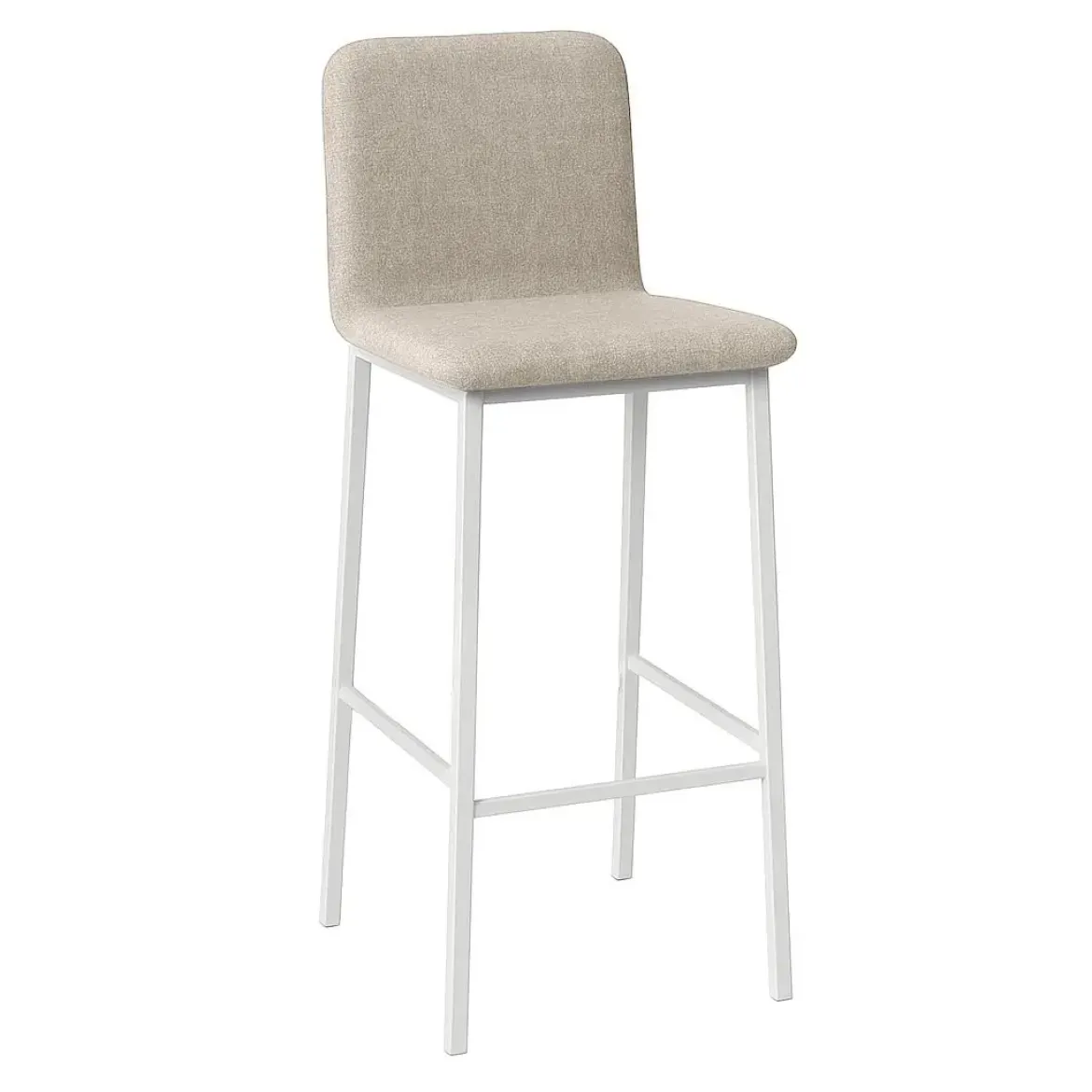 Taburete de Cocina Alto Tapizado en Telal LIS