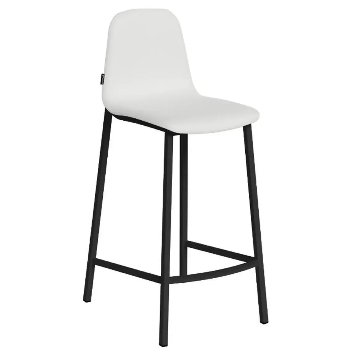 Taburete de Cocina con Asiento Tapizado MOLY