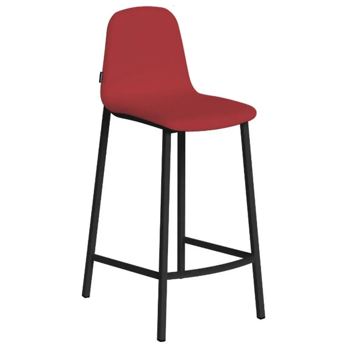 Taburete de Cocina con Asiento Tapizado MOLY