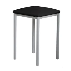 Taburete de Cocina de Metal con Asiento Tapizado 780/AL